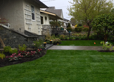 sod lawn and landscaping brick paving victoria bc